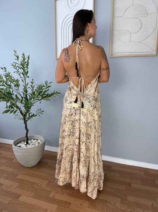 Robe Bohème Beige JASMIN
