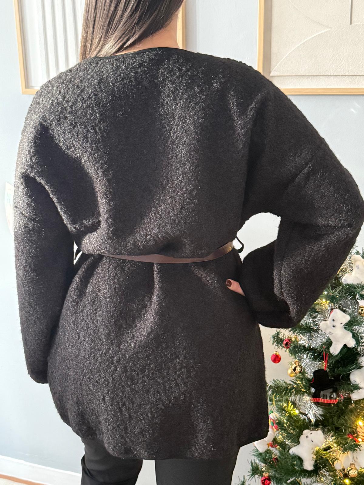 Gilet long noir