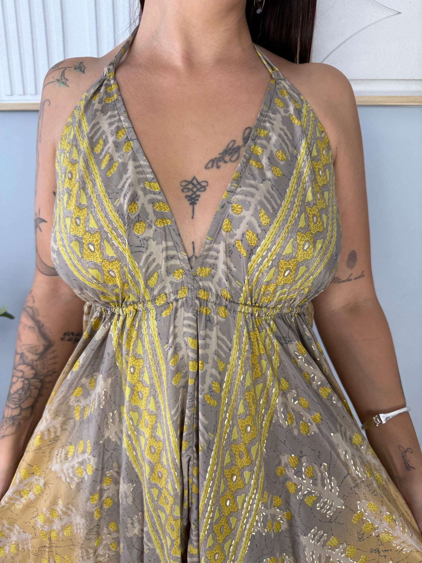 Robe Bohème Jaune JASMIN