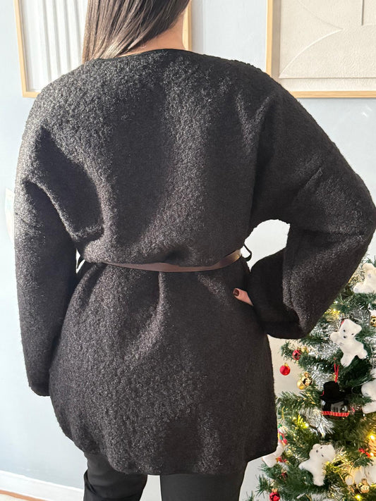 Gilet long noir